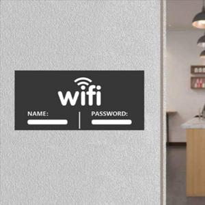 아크릴 와이 파이 안내판 팻말 WIFI안내판 표지판 알림판 번호표 WFNZBNP