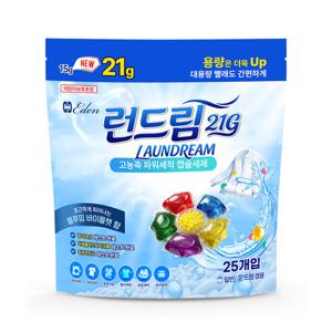 [6팩/10%적립] [런드림] 캡슐세제  (25개입 x 6팩)