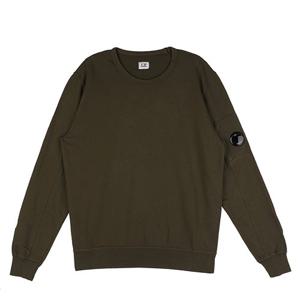 [CP컴퍼니]20FW 09CMSS001A 002246G 683 렌즈 크루넥 맨투맨 마틴 올리브