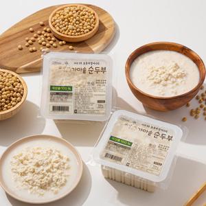 조춘자 가마솥 전통 순두부 550g x 2팩