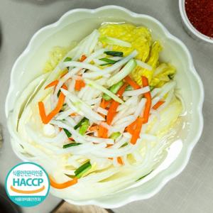 정성가득 손맛 국내산 백김치 3kg