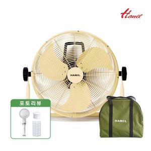 한일 캠핑용 선풍기 무선 충전식 써큘레이터 야외용 리모컨형 14인치 DCF-HK1400R