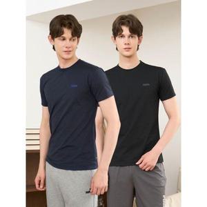 [푸마]로고 머슬핏 반팔티 2PACK