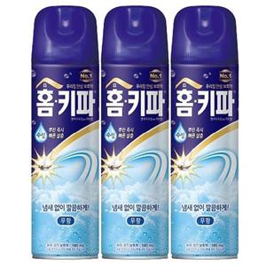 홈키파 모기약 무향 수성 스프레이 500mlx3개/모기 파리 나방 벌레퇴치 살충제