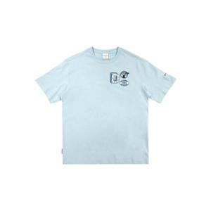 [디스커버리]디스커버리 공용 킨조 바시티 티셔츠 DXRS5K043-BLL