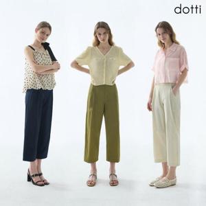 [도티] [도티] [26SS최신상] 도티 썸머 크롭 팬츠 여성3종(D6NTW)