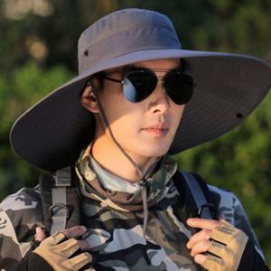 레저 와이드 챙모자