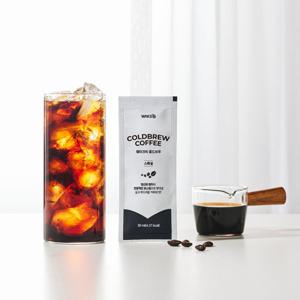 [웨이크비 커피] 스페셜 콜드브루 원액 더치 커피 30ml, 100T