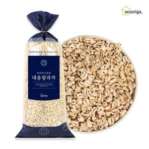 [우리가스토리] 밀쌀튀밥 400g 뻥튀기 강냉이 대용량과자 옛날과자