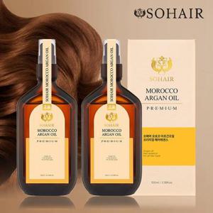 [쏘헤어]모로코 아르간 오일 프리미엄 100ml2개
