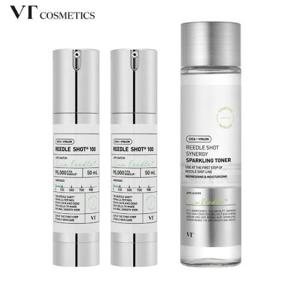 [브이티] VT 리들샷 오리지널 100 에센스 50ml 2개+ 토너 1통