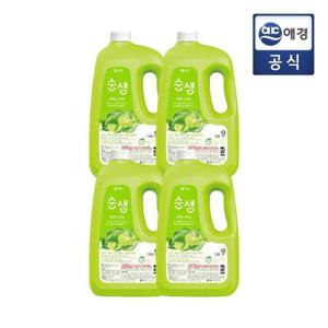순샘 프레쉬 라임 주방세제 3L 4개