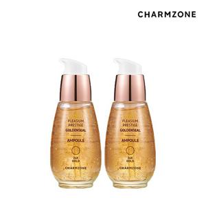참존 뉴 플레지엄 프레스티지 리얼골드 주름영양 골든실 앰플 30ml 2개