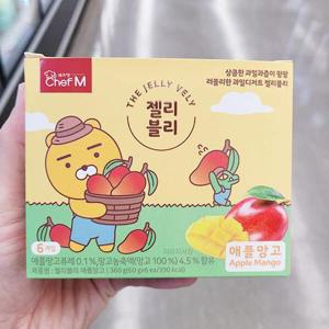 [에이알비티] 쉐프엠 젤리블리 애.플망고 60g x 6개 89769