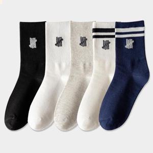 [준팩토리]준캡 남자 남성 학생 양말 네줄엑스 성인양말 (9174168A)