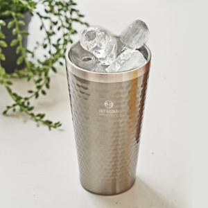 허니컴 보온보냉 텀블러 콜드컵 360ml(실버/Tall)