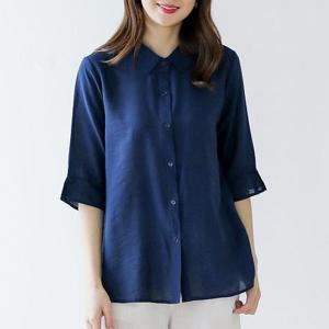 [데드라](~99size)토비렌인견블라우스 TBC3044