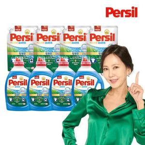 [퍼실]퍼실 엑스퍼트 실내건조 2.2L 4통+ 1.5L 4팩 (일반&드럼 겸용)