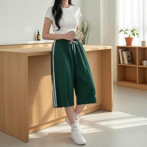 사이드라인 와이드 7부 밴딩팬츠 트레이닝 반바지 WFNRVE7