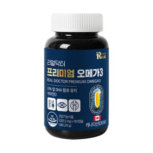 리얼닥터  프리미엄 오메가3 6개월(1박스)