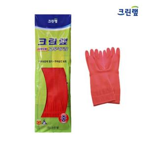 크린랩 다용도용 고무장갑 (M)중_100켤레