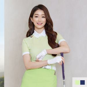 비티알 BTR 골프 여성 여름 스판 반팔 카라 티셔츠 게이튼W BST4998W
