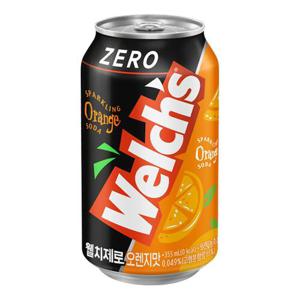 웰치스 제로 오렌지 355ml X 24캔