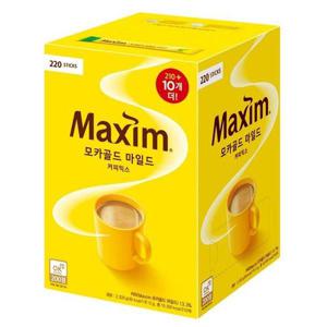 갤러리아_동서 맥심 모카골드 커피믹스 220T