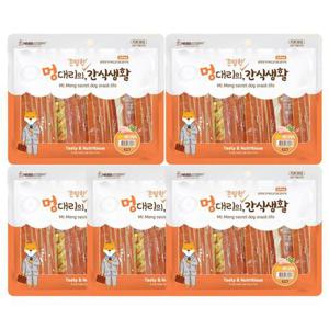 애견 간식 멍대리 치킨샌드위치 300g 5P 강아지 육포 (WC35517)