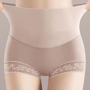 [HYIJMV7L_4B]여성 뱃살 커버 레이스 보정 사각팬티