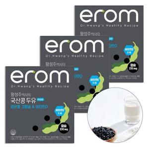 [굿소일] 국산 검은콩 고칼슘 비타민D 두유 190ml 48개