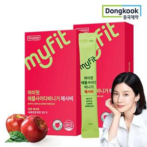[동국제약] 마이핏 유기농 애플사이다 비니거 애사비 2박스(28일분)