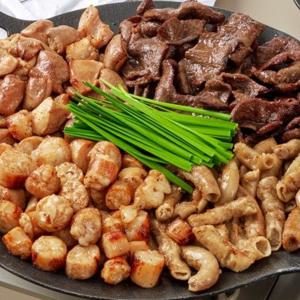 기름기 제거 스팀초벌 소곱창160g 4팩