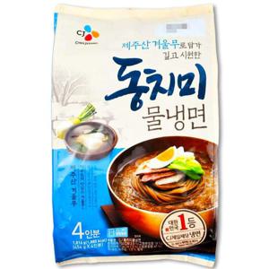 [코스트코] CJ제일제당 제주산 겨울무 동치미 물냉면 4인분 1816g(454g x 4개입)