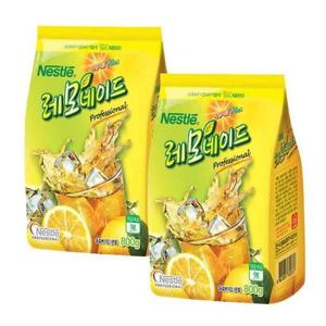 [네슬레]네슬레 레모네이드 800g 2개 레몬에이드 아이스티 음료 (14649699)
