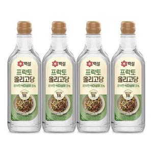 [그로미스]백설 프락토 올리고당 1.2kg 4개 (19766593)