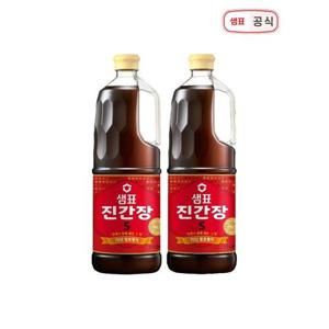 [샘표]진간장 S 1.7L 1+1 (총2병)