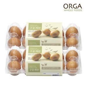 [올가] ORGA 동물복지인증 유정란으로 만든 구운계란(10개입) x 2판