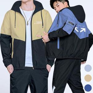 윈드브레이커 남성점퍼 방수 방풍 간절기 아노락 WFO6UAP