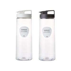 [본사] 락앤락 잡기 쉬운 식탁용 물병 1.5L 화이트/그레이 2P