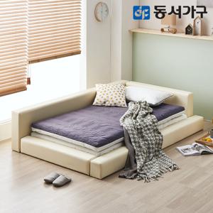 동서가구 EZ매트 뉴마일드 볼라텍폼스 폴리커버 슈퍼싱글 SS 토퍼 매트리스 DF642194
