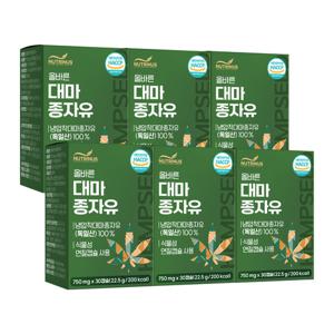 뉴트리너스 올바른 대마종자유 (750mg x 30캡슐) 6박스