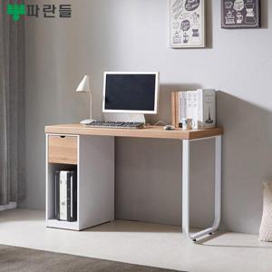 (착불배송) 파란들가구 50T 철다리 본체통 1200 일자책상 컴퓨터책상