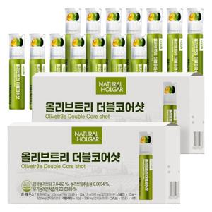 [네츄럴올가] 올리브오일캡슐 올리브트리 더블코어샷 2박스 (박스당 14병)