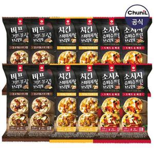 [천일식품]브리또 3종 소시지4봉+치킨4봉+불고기4봉, 총12봉