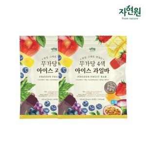 [자연원] 무가당 4색아이스 과일바 x 2팩(18ml*48개입)