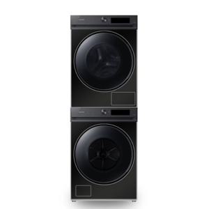 삼성전자 비스포크 그랑데AI  블랙캐비어 세탁기건조기 세트 WF25CB8650BV+DV20CB8600BV
