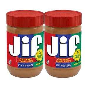 지프 크리미 땅콩버터 454g X 2개