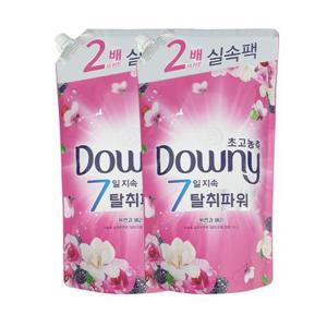[다우니]다우니 섬유유연제 목련과 베리 리필 1.6L x2