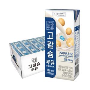 [건국유업]고칼슘두유 190ml 24팩(1박스)